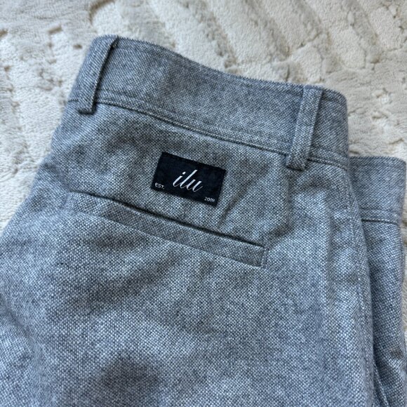 I LOVE UGLY Slim Kobe Pant in Charcoal Wool - Picture 2 of 5
